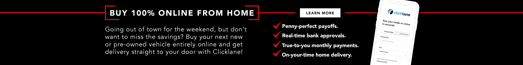 Clicklane Online Car Buying