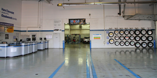 Hare Chevy Service Drive